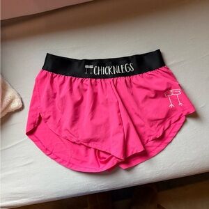 NWOT Chicknlegs running shorts